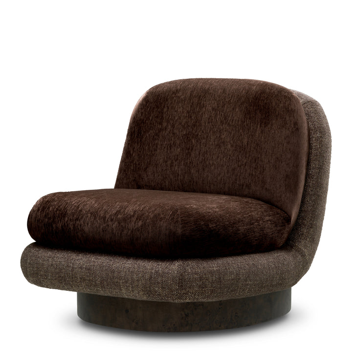 Eichholtz Draaifauteuil Galiano Bayard Brown