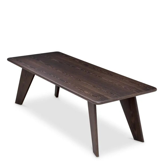 Eichholtz Eettafel Langford Dark Ash 240 cm