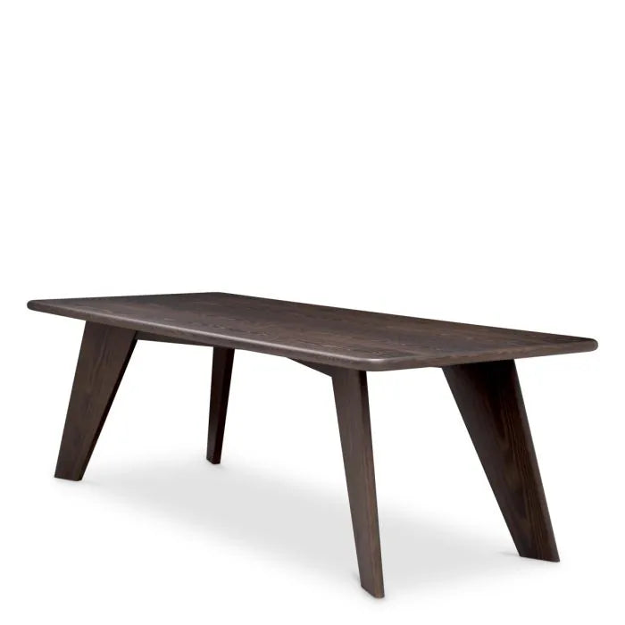 Eichholtz Eettafel Langford Dark Ash 240 cm