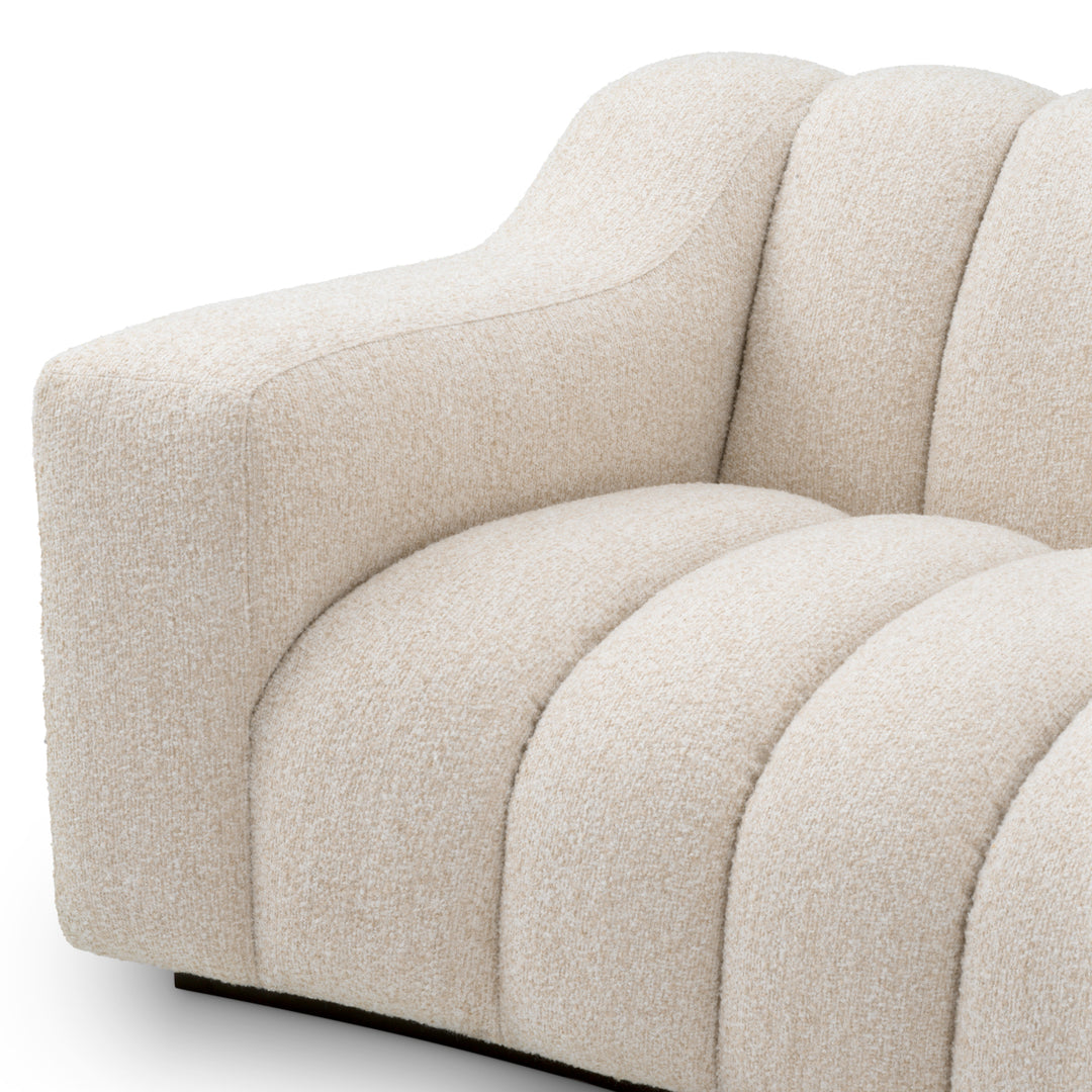 Eichholtz Bank Kelly XS Kempton Beige Black Base