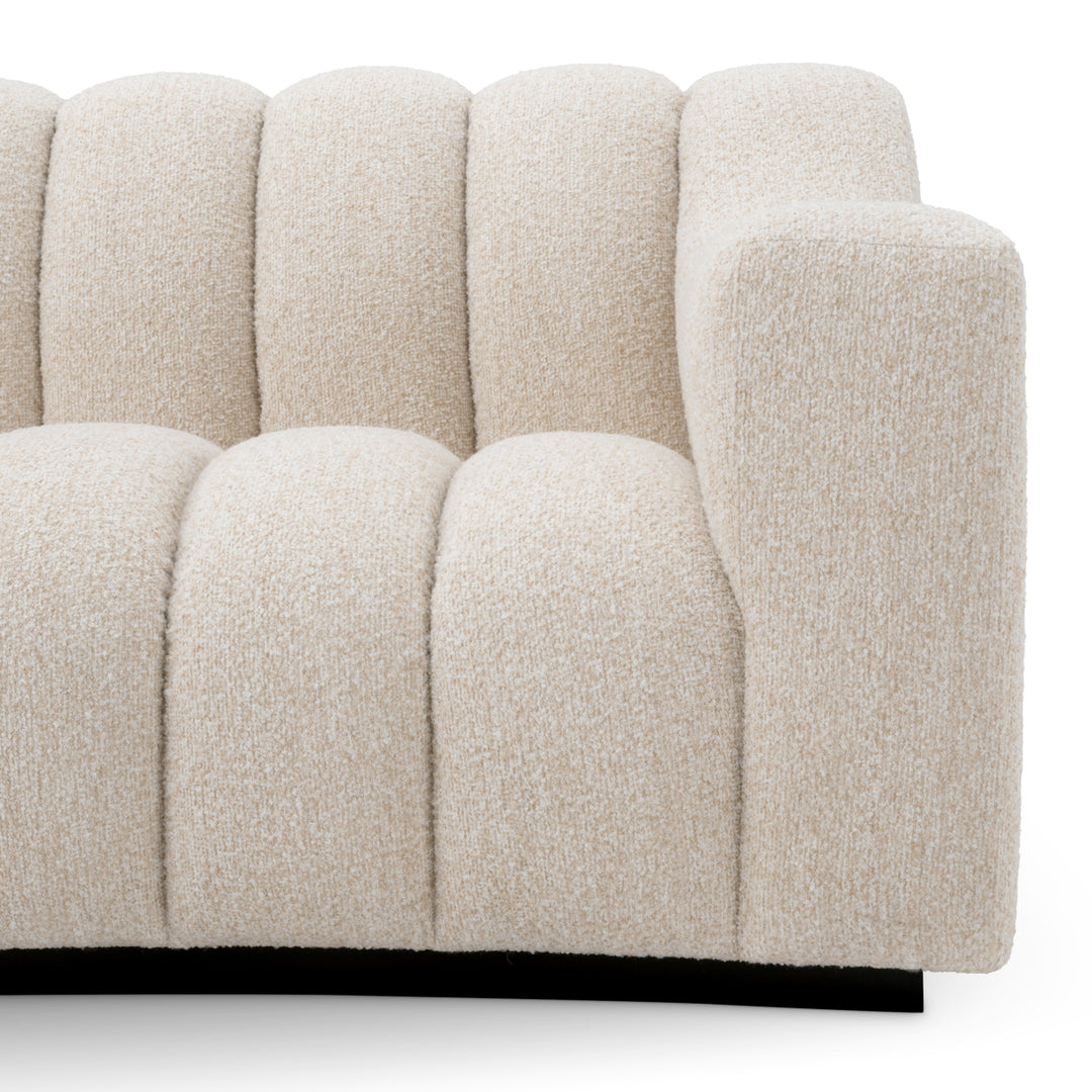 Eichholtz Bank Kelly XS Kempton Beige Black Base