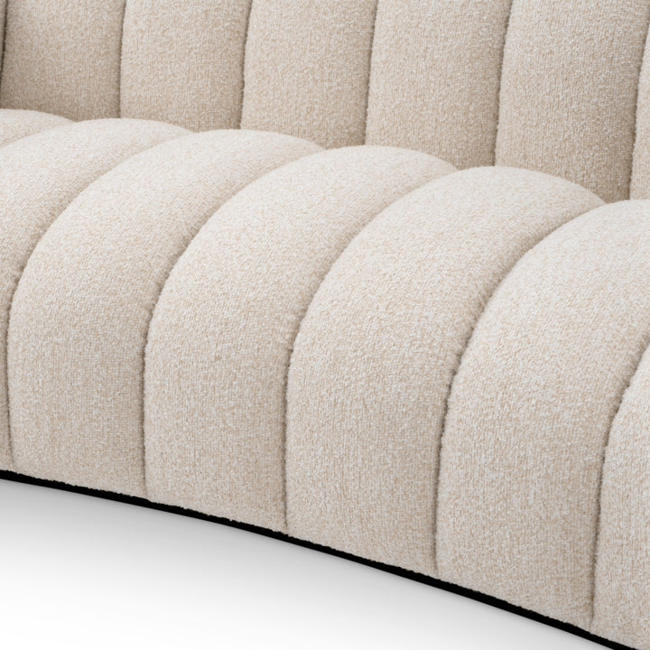 Eichholtz Bank Kelly XS Kempton Beige Black Base