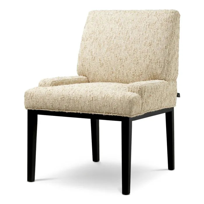 Eichholtz Eetkamerstoel Bromley Arden Natural met Armleuning