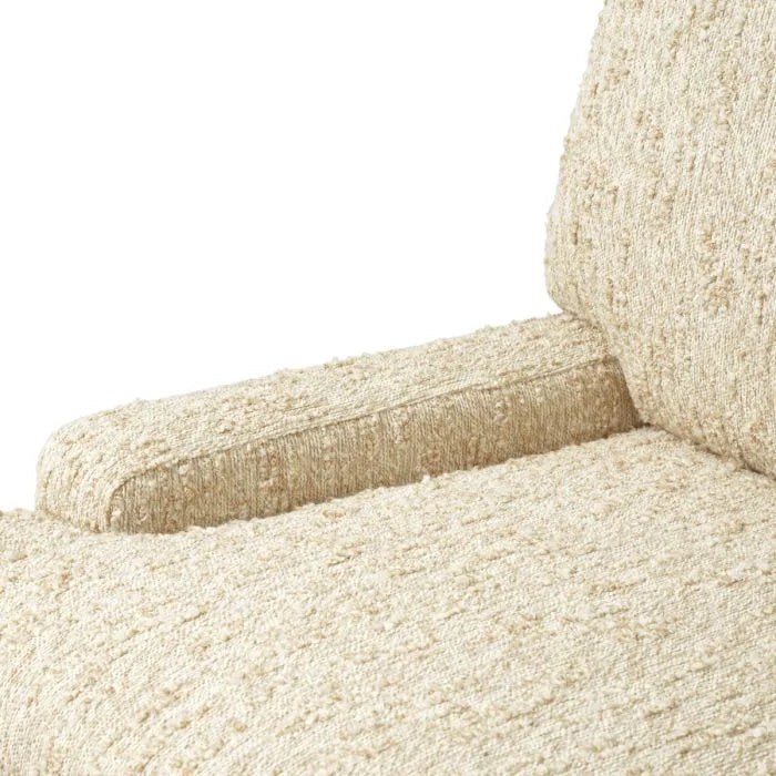 Eichholtz Eetkamerstoel Bromley Arden Natural met Armleuning