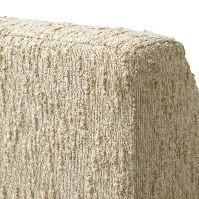 Eichholtz Eetkamerstoel Bromley Arden Natural met Armleuning