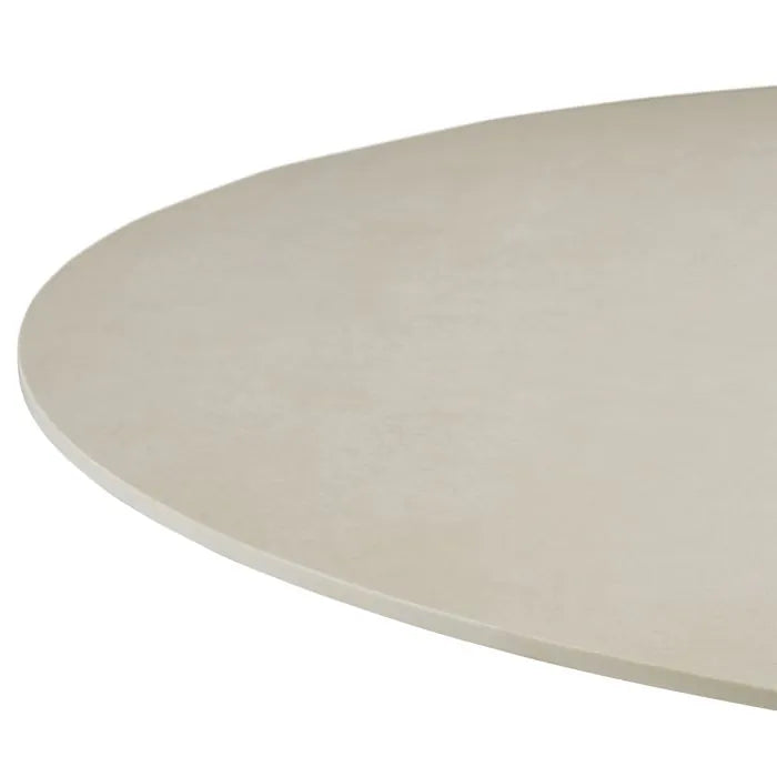 Eichholtz Outdoor Salontafel Volterra Round Sand Cream Ceramic