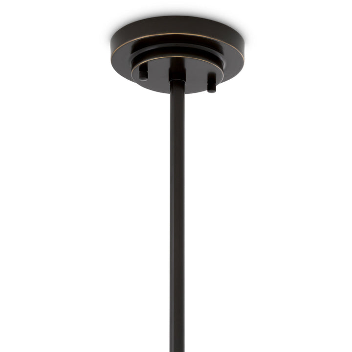 Eichholtz Kroonluchter Andromeda Bronze Highlight Smoke Glass