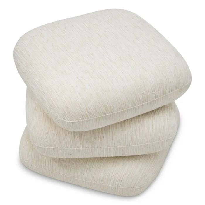 Eichholtz Draai Poef Greenwich Pelton Jacquard Off-White