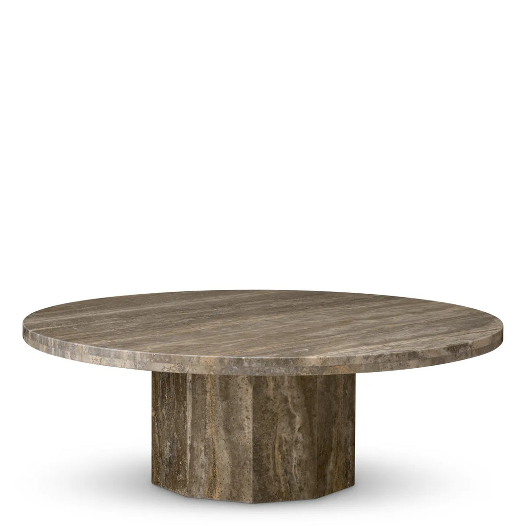 Eichholtz Salontafel Florence Silver Travertine
