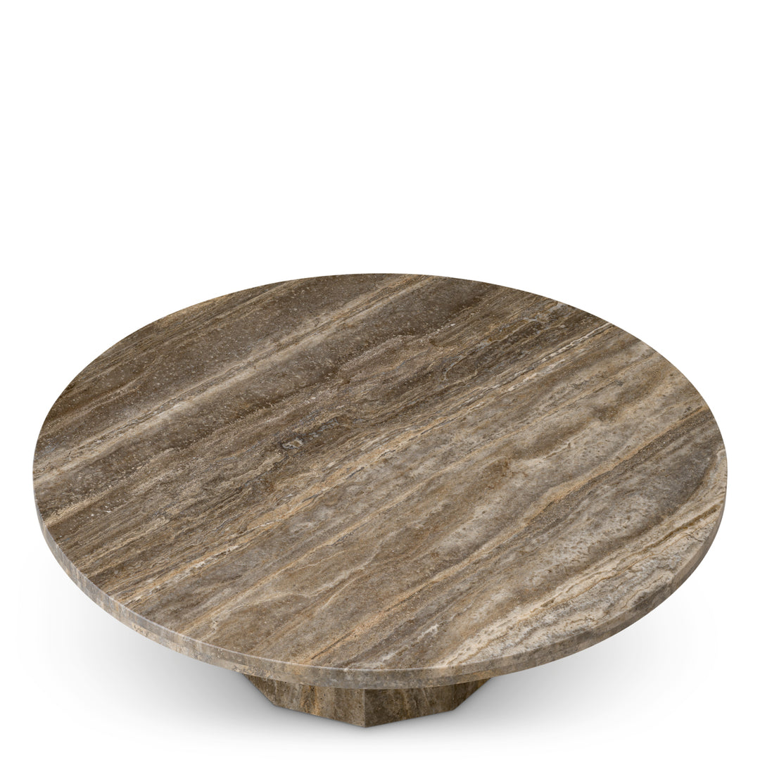 Eichholtz Salontafel Florence Silver Travertine