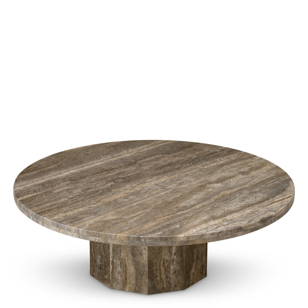 Eichholtz Salontafel Florence Silver Travertine