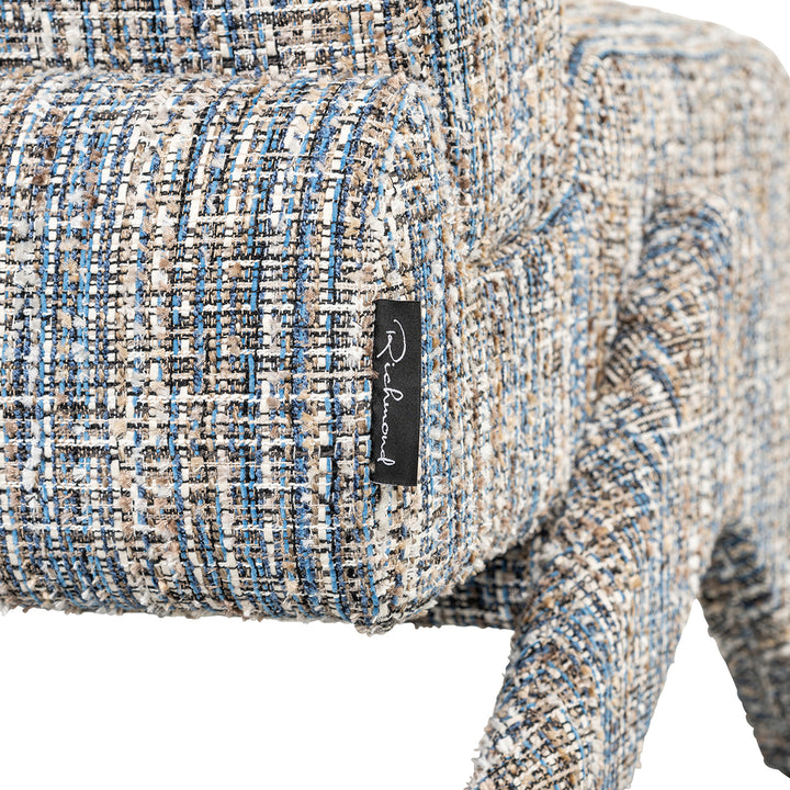 Richmond Interiors Armchair Lexi - Blue Coco