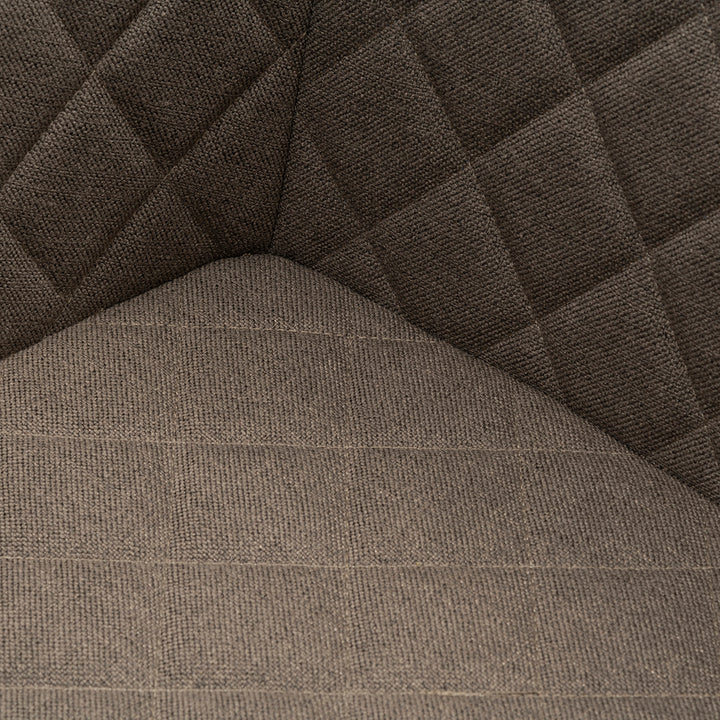 Rivièra Maison Esszimmerstuhl Frisco Drive Dark Taupe Belgium Weave