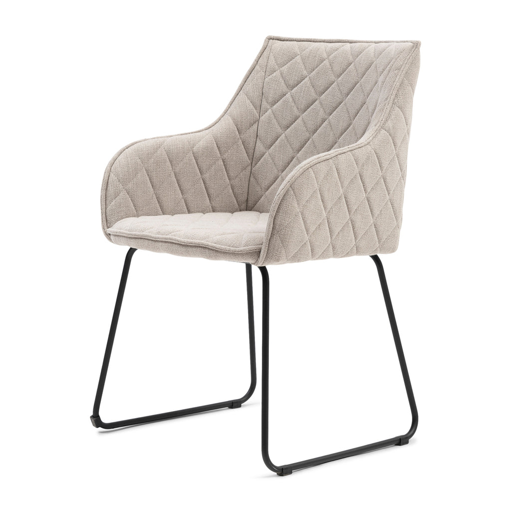 Rivièra Maison Frisco Drive Dining Fauteuil,Mouline Linen Fabulous Flax