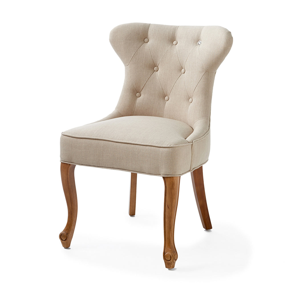 Rivièra Maison George Eetkamerstoel,Linen Flax