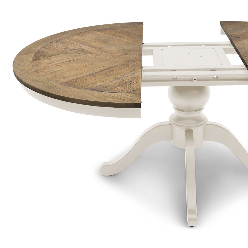 Rivièra Maison Le Marais Eettafel Ext. D190/140x140,White
