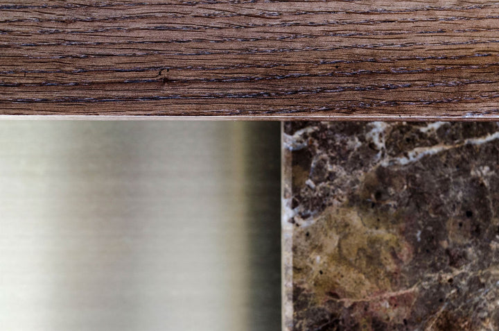 Architect Coffee Table Brushed Gold