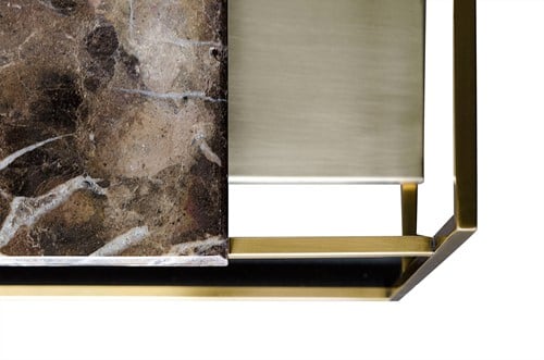 Architect Coffee Table Brushed Gold