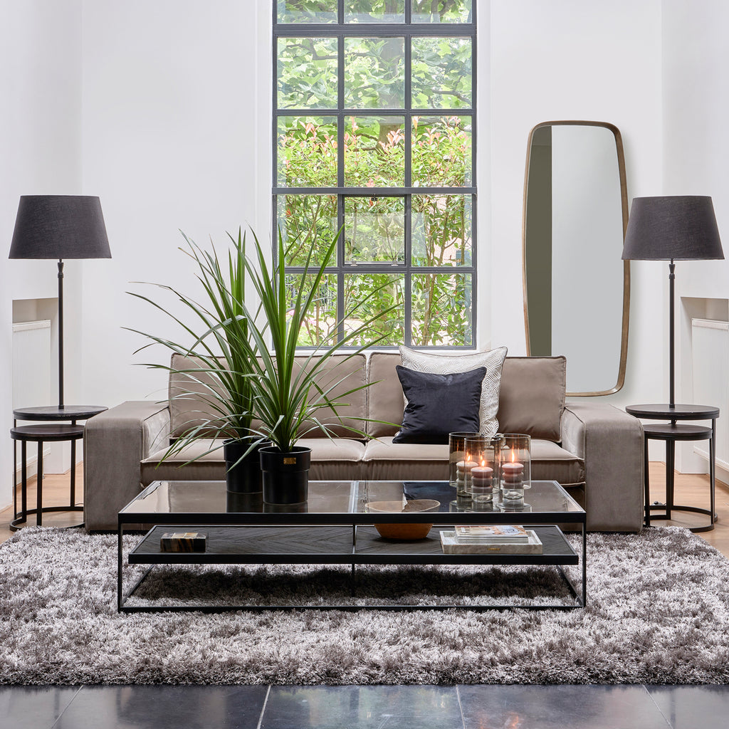 Rivièra Maison Mirror Place des Voges Brown 180x70