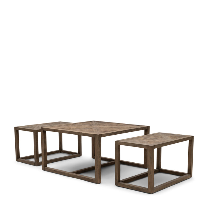 Rivièra Maison Coffee Table Set Romora Bay 80x80CM