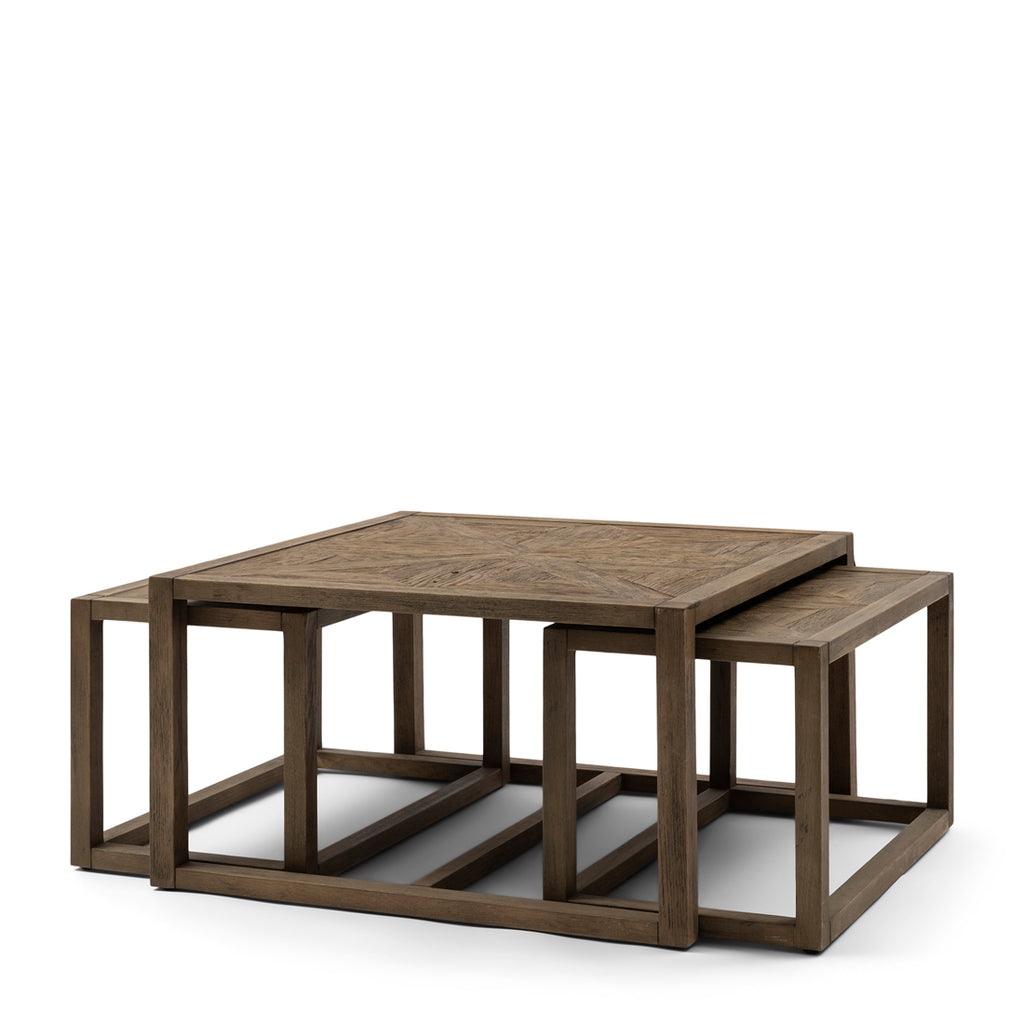 Rivièra Maison Coffee Table Set Romora Bay 80x80CM