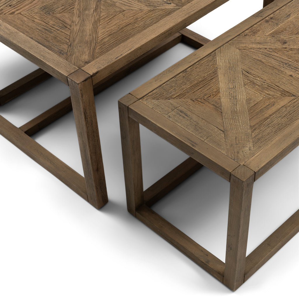 Rivièra Maison Coffee Table Set Romora Bay 80x80CM