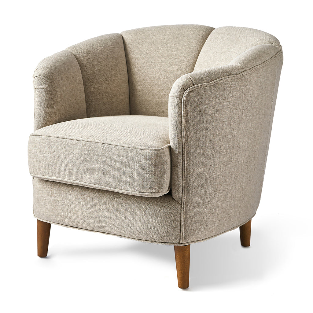 Rivièra Maison Rue Royale Fauteuil,Linen Fabulous Flax