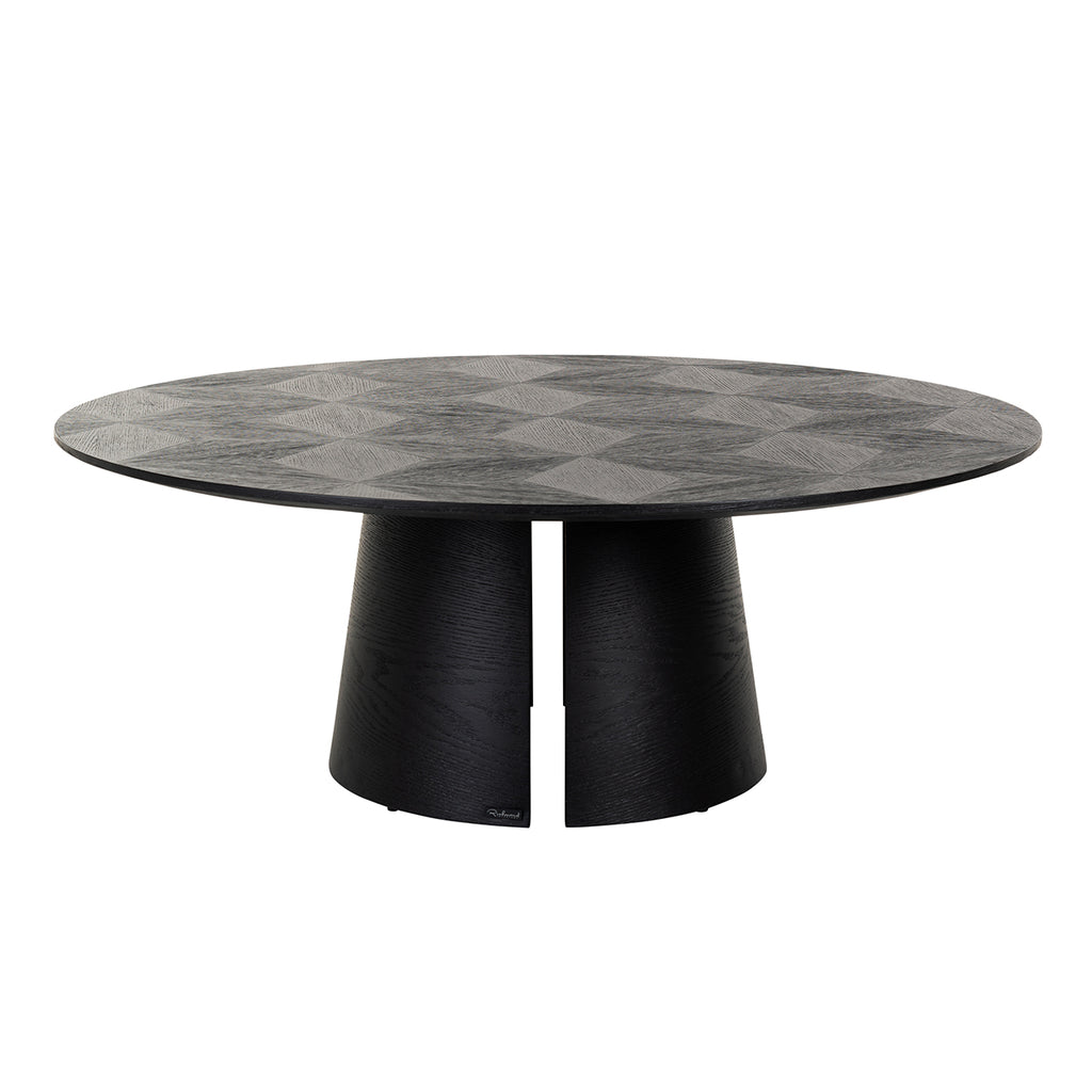 Richmond Interiors Coffee table Blax 110Ø Black