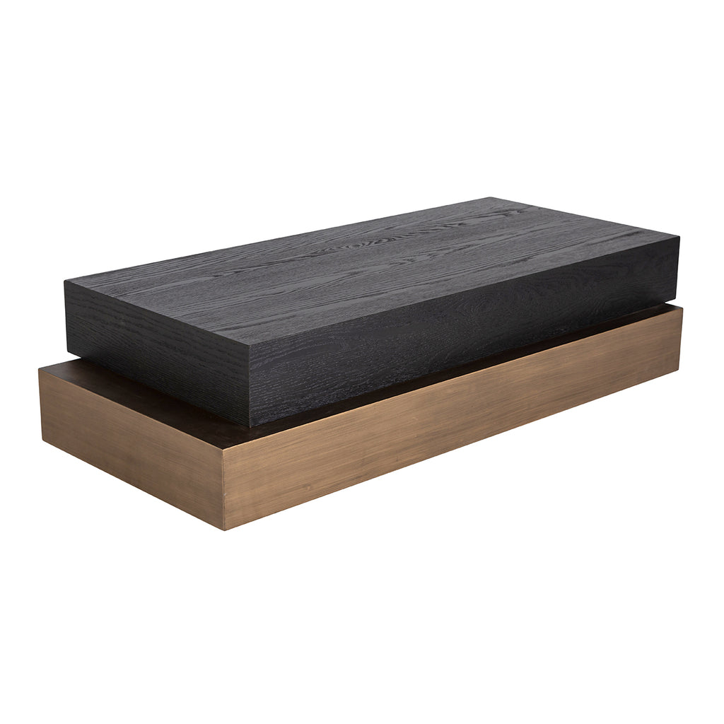 Coffee table Cambon block (Dark coffee)