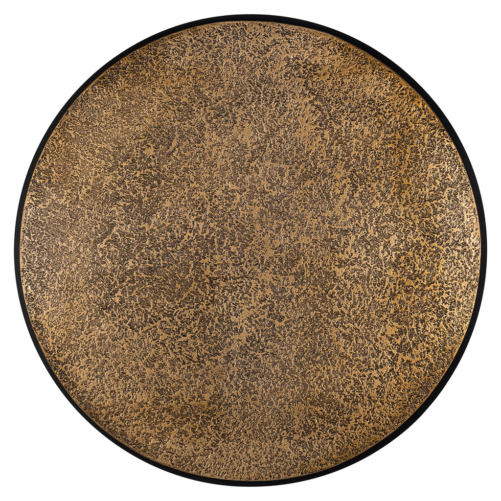 Derby coffee table set of 2 (Black/gold)