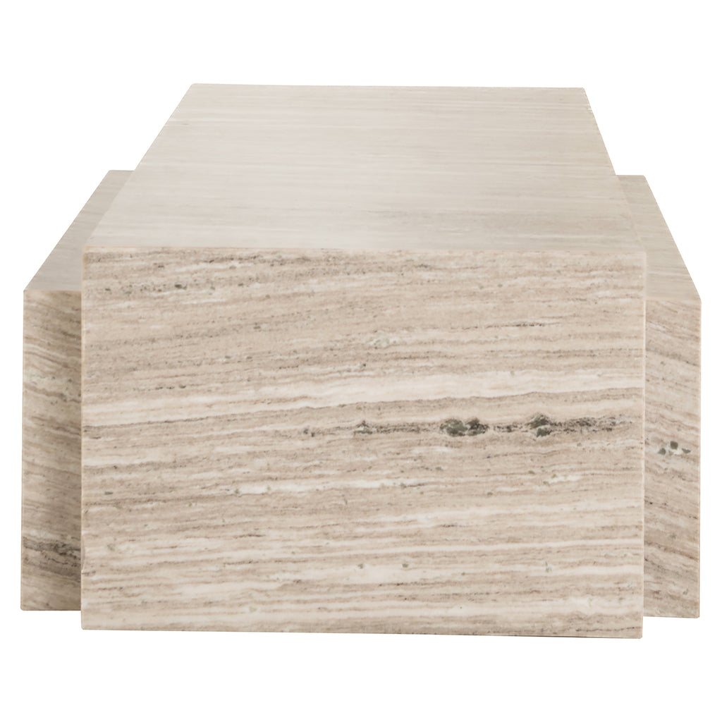 Richmond Interiors Couchtisch Novaz – Sand (2er-Set)