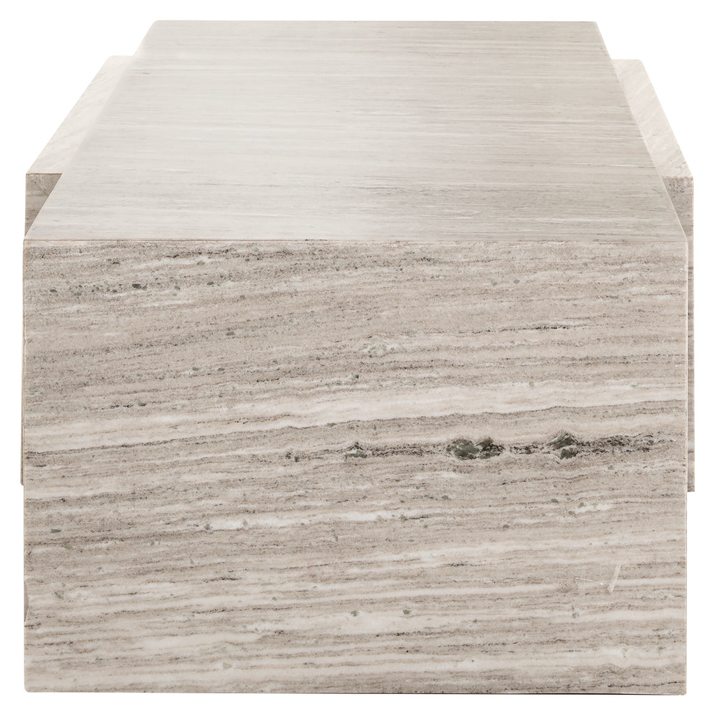 Richmond Interiors Couchtisch Novaz – Sand (2er-Set)