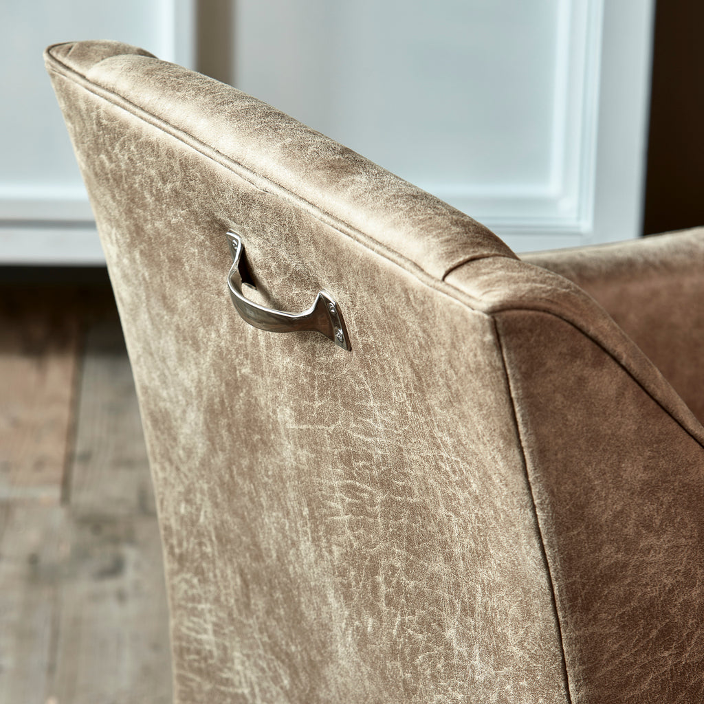 Riviera Maison Dining Chair Savile Row Camel Pellini