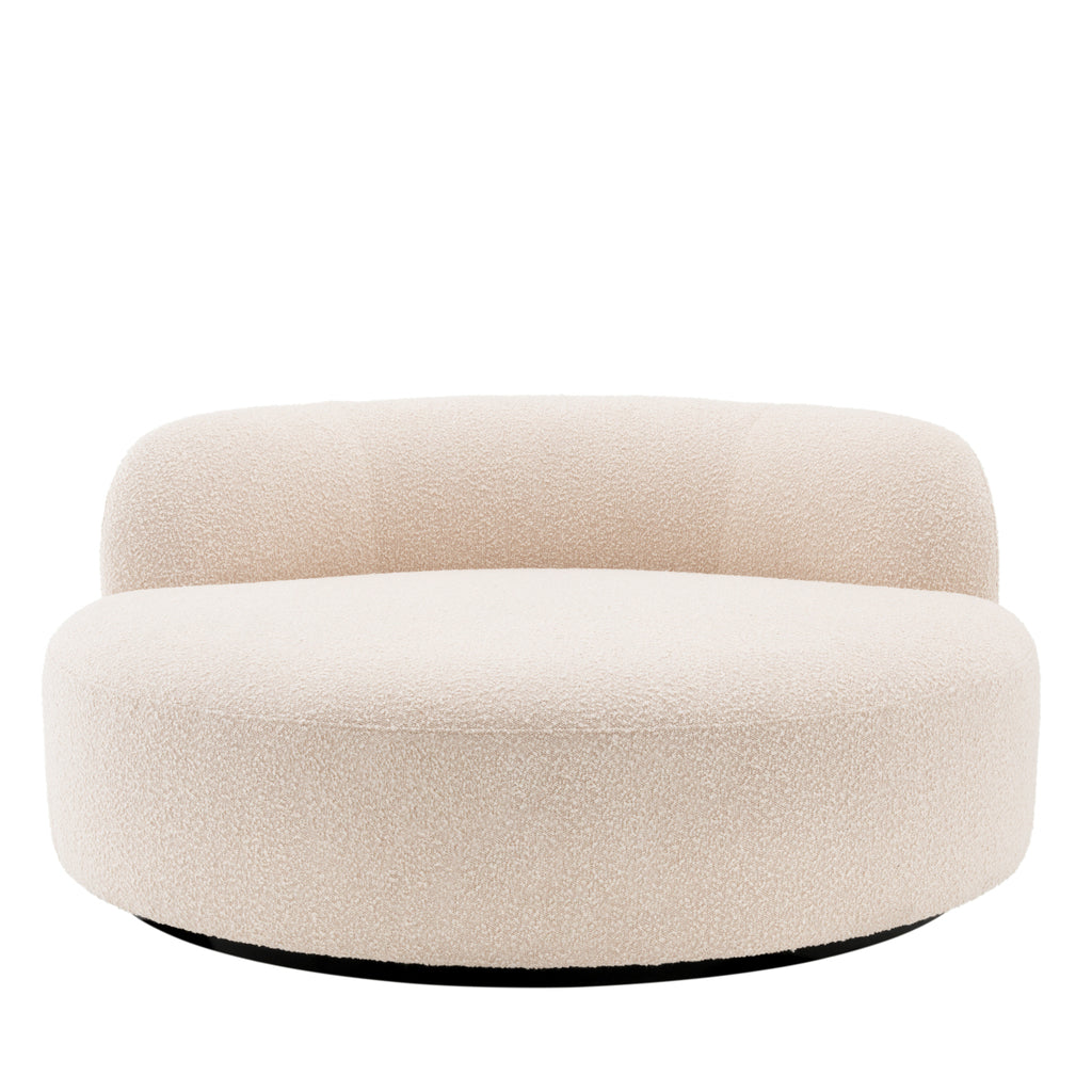 Eichholtz Sofa Björn Round - Bouclé Cream