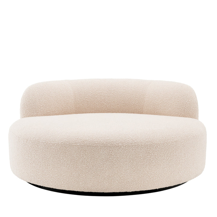 Eichholtz Sofa Björn Round - Bouclé Cream