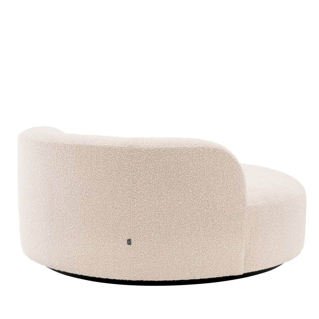 Eichholtz Sofa Björn Round - Bouclé Cream