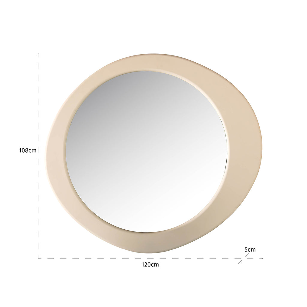 Mirror Clayton (Beige)
