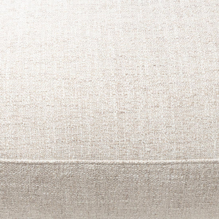 Rivièra Maison Stephen Eckarm links, sattes Tweed-Antikweiß