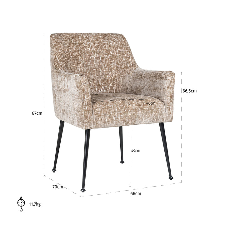 Stuhl Harley Shitake Island (Shitake Island 124)