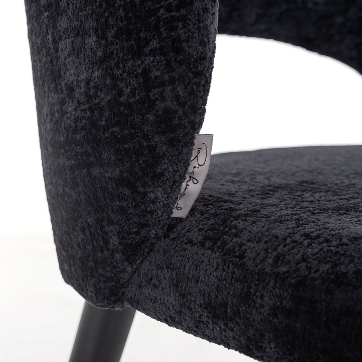 Chair Savoy black chenille (Bergen 809 black chenille)