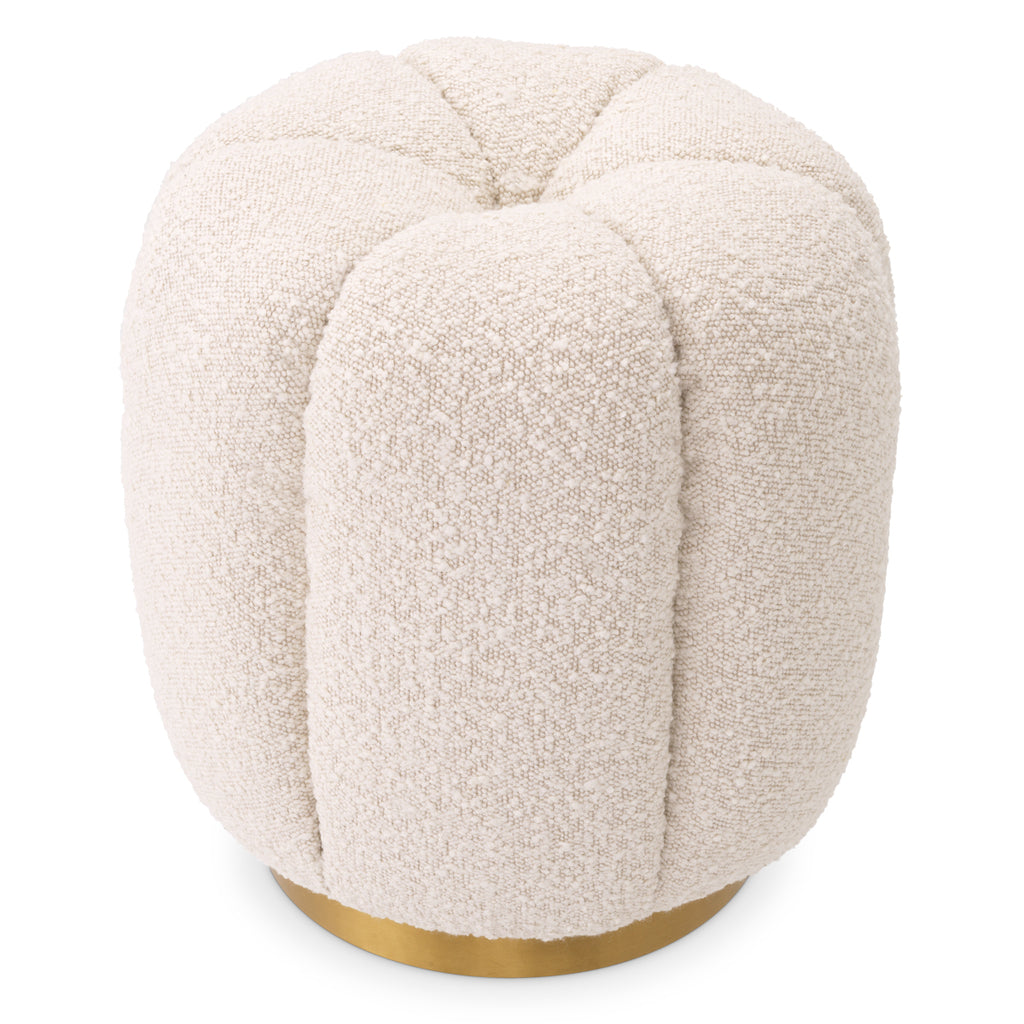 Eichholtz Poef Orchanic - Bouclé Cream