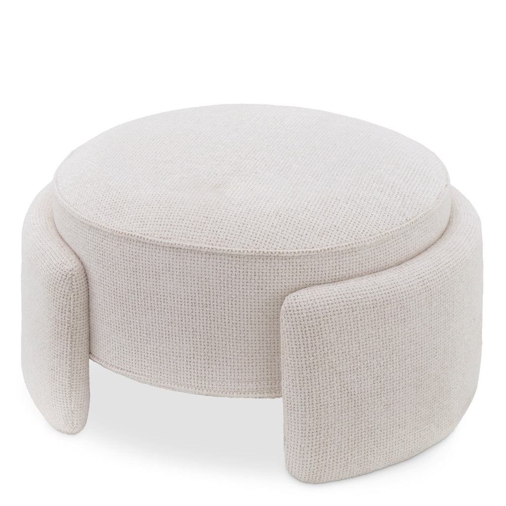 Eichholtz Pouf Ortega - Lyssa Off-White