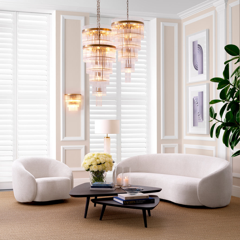 Eichholtz Draaifauteuil Amore Lyssa Off-White