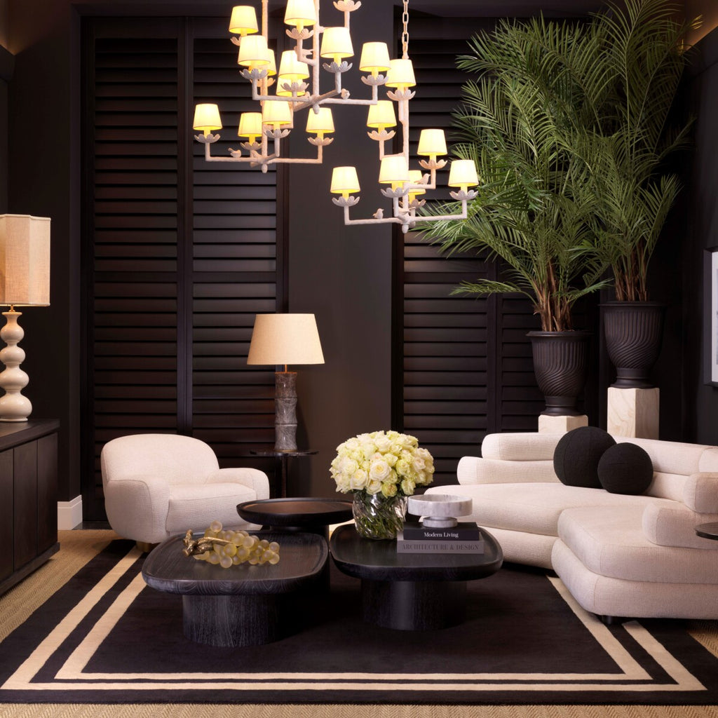 Eichholtz Draaifauteuil Udine Lyssa Off-White