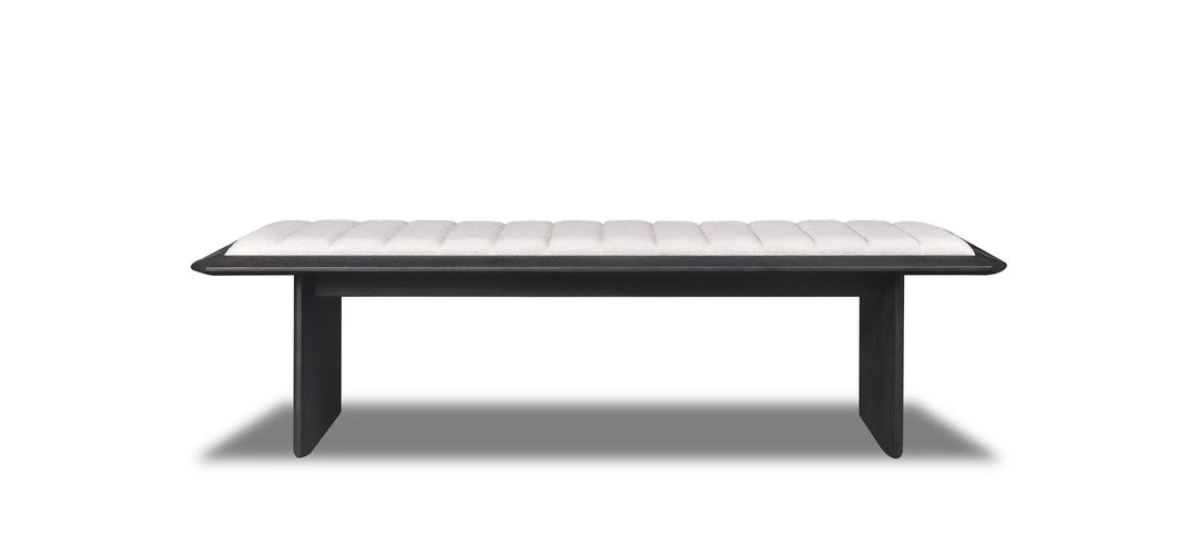 Poef Serra in Charcoal – vrijstaand productbeeld