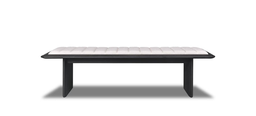 Poef Serra in Charcoal – vrijstaand productbeeld