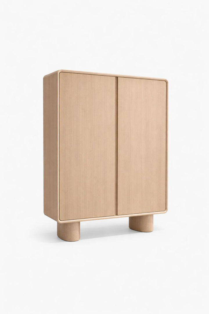 Kast Porto in naturel wit – vrijstaand productbeeld