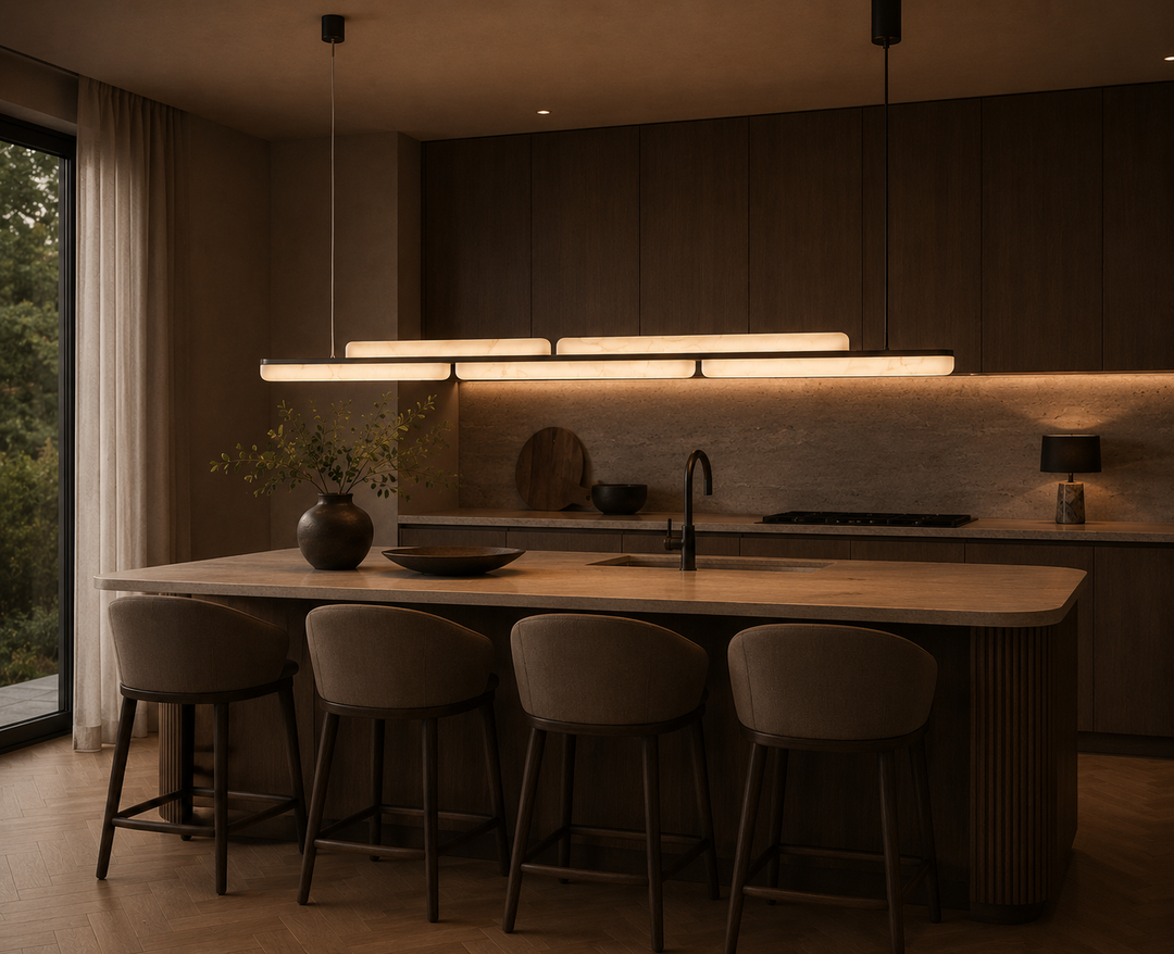 Kroonluchter Loro in een interieur