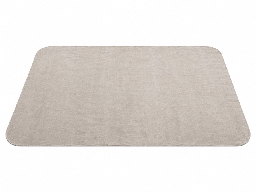 Vloerkleed Piemonte in Silver Beige – vrijstaand productbeeld