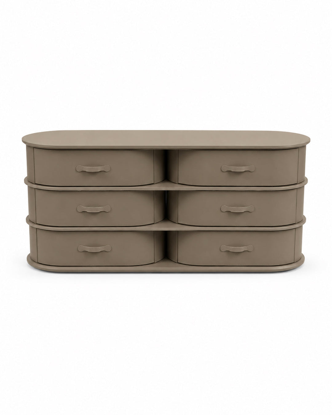 Kast Palm in microleren bekleding – vrijstaand productbeeld
